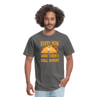 Load image into Gallery viewer, Deliciously Dramatic: &#39;Every Now and Then I Fall Apart&#39; Taco Meltdown Tee - charcoal
