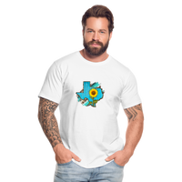 Load image into Gallery viewer, Texan Sunflower: Blossoming Pride in the Lone Star State Premium Organic Tee - white
