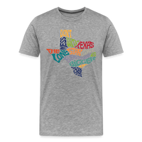 Load image into Gallery viewer, Texan Legacy: Classic Sayings Premium Cotton Shirt for True Texas Admirers - heather gray
