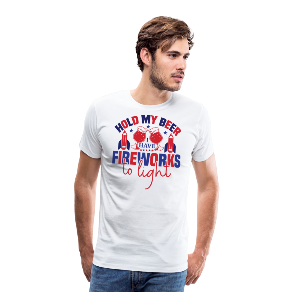 Hold My Beer 4th of July Men s Premium T Shirt RandomShirts