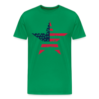 Load image into Gallery viewer, &quot;Stellar Pride&quot; - Men&#39;s Premium 4th of July T-Shirt - kelly green
