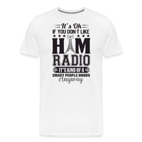 Load image into Gallery viewer, Smarty Hams: Exclusive Men&#39;s Premium T-Shirt - white
