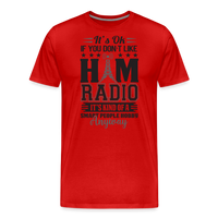 Load image into Gallery viewer, Smarty Hams: Exclusive Men&#39;s Premium T-Shirt - red
