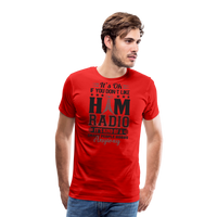 Load image into Gallery viewer, Smarty Hams: Exclusive Men&#39;s Premium T-Shirt - red
