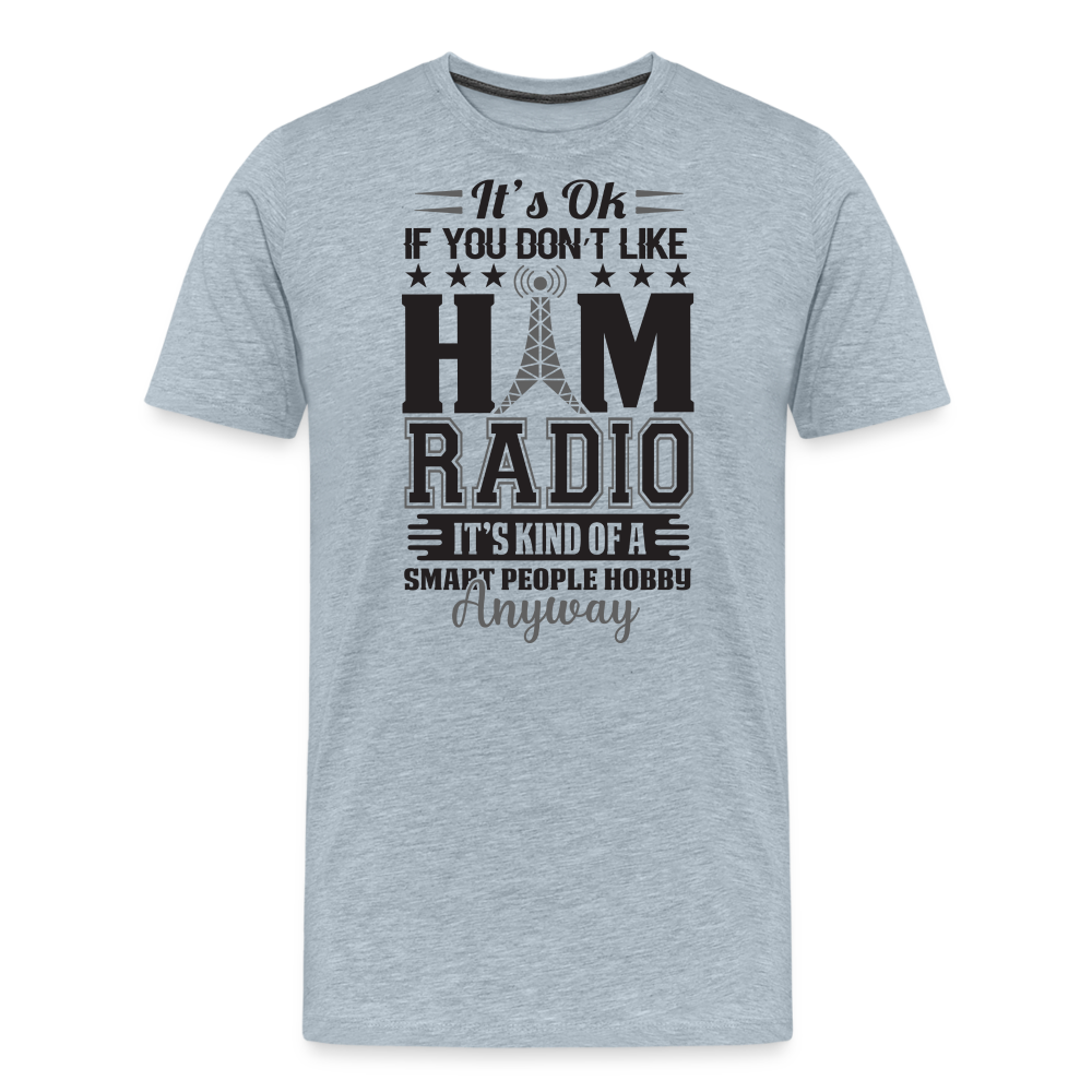 Smarty Hams: Exclusive Men's Premium T-Shirt - heather ice blue
