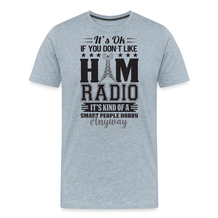 Smarty Hams: Exclusive Men's Premium T-Shirt - heather ice blue