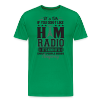 Load image into Gallery viewer, Smarty Hams: Exclusive Men&#39;s Premium T-Shirt - kelly green
