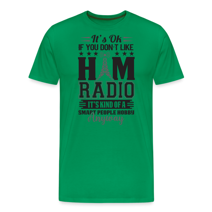 Smarty Hams: Exclusive Men's Premium T-Shirt - kelly green