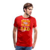 Load image into Gallery viewer, Father&#39;s Frequencies: &#39;The Only Thing I Love More Than Ham Radio is Being a Dad&#39; - Men&#39;s Premium T-Shirt - red
