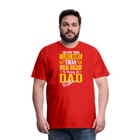 Load image into Gallery viewer, Father&#39;s Frequencies: &#39;The Only Thing I Love More Than Ham Radio is Being a Dad&#39; - Men&#39;s Premium T-Shirt - red
