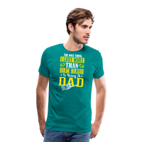 Load image into Gallery viewer, Father&#39;s Frequencies: &#39;The Only Thing I Love More Than Ham Radio is Being a Dad&#39; - Men&#39;s Premium T-Shirt - teal
