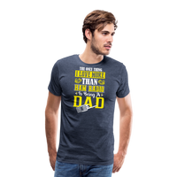 Load image into Gallery viewer, Father&#39;s Frequencies: &#39;The Only Thing I Love More Than Ham Radio is Being a Dad&#39; - Men&#39;s Premium T-Shirt - heather blue
