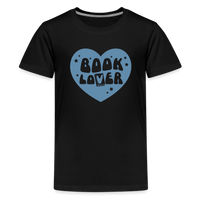 Load image into Gallery viewer, Book Lover: Kids&#39; Premium T-Shirt for Young Readers - black
