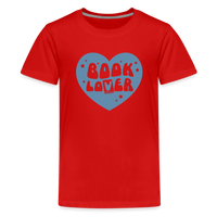 Load image into Gallery viewer, Book Lover: Kids&#39; Premium T-Shirt for Young Readers - red

