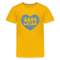Load image into Gallery viewer, Book Lover: Kids&#39; Premium T-Shirt for Young Readers - sun yellow
