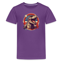 Load image into Gallery viewer, Jurassic Patriot Kids&#39; Premium T-Shirt - purple
