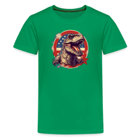 Load image into Gallery viewer, Jurassic Patriot Kids&#39; Premium T-Shirt - kelly green
