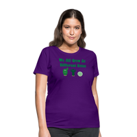 Load image into Gallery viewer, “We All Grow At Different Rates-Cactus”-Women&#39;s T-Shirt - purple
