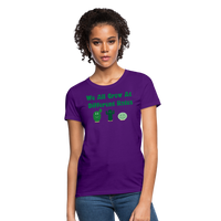 Load image into Gallery viewer, “We All Grow At Different Rates-Cactus”-Women&#39;s T-Shirt - purple
