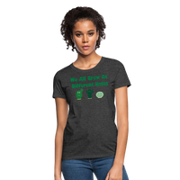 Load image into Gallery viewer, “We All Grow At Different Rates-Cactus”-Women&#39;s T-Shirt - heather black
