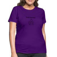 Load image into Gallery viewer, “You Gon’ Learn Today!-Books”-Women&#39;s T-Shirt - purple
