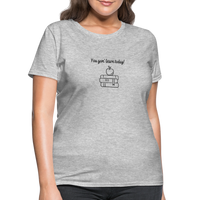 Load image into Gallery viewer, “You Gon’ Learn Today!-Books”-Women&#39;s T-Shirt - heather gray
