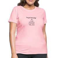 Load image into Gallery viewer, “You Gon’ Learn Today!-Books”-Women&#39;s T-Shirt - pink
