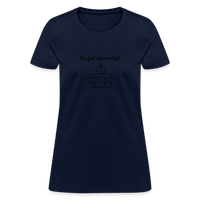 Load image into Gallery viewer, “You Gon’ Learn Today!-Books”-Women&#39;s T-Shirt - navy
