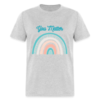 Load image into Gallery viewer, “You Matter”-Unisex Classic T-Shirt - heather gray
