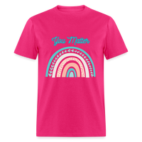 Load image into Gallery viewer, “You Matter”-Unisex Classic T-Shirt - fuchsia
