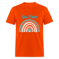 Load image into Gallery viewer, “You Matter”-Unisex Classic T-Shirt - orange

