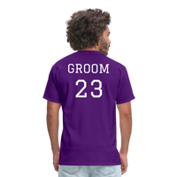Load image into Gallery viewer, “Groom 23 #1”-Unisex Classic T-Shirt - purple
