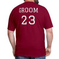 Load image into Gallery viewer, “Groom 23 #1”-Unisex Classic T-Shirt - burgundy
