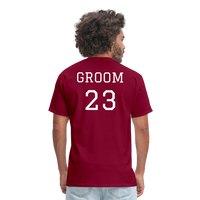 Load image into Gallery viewer, “Groom 23 #1”-Unisex Classic T-Shirt - burgundy
