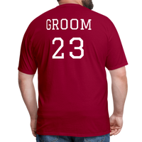 Load image into Gallery viewer, “Groom 23 #1”-Unisex Classic T-Shirt - dark red
