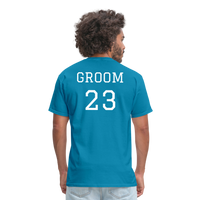 Load image into Gallery viewer, “Groom 23 #1”-Unisex Classic T-Shirt - turquoise
