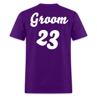Load image into Gallery viewer, “Groom 23 #2”-Unisex Classic T-Shirt - purple
