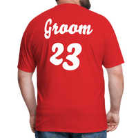 Load image into Gallery viewer, “Groom 23 #2”-Unisex Classic T-Shirt - red
