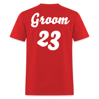 Load image into Gallery viewer, “Groom 23 #2”-Unisex Classic T-Shirt - red
