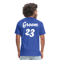 Load image into Gallery viewer, “Groom 23 #2”-Unisex Classic T-Shirt - royal blue

