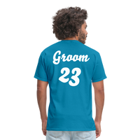 Load image into Gallery viewer, “Groom 23 #2”-Unisex Classic T-Shirt - turquoise
