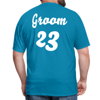 Load image into Gallery viewer, “Groom 23 #2”-Unisex Classic T-Shirt - turquoise
