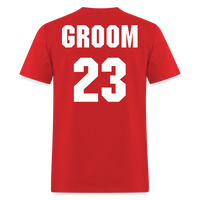 Load image into Gallery viewer, “Groom 23 #3”Unisex Classic T-Shirt - red
