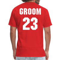 Load image into Gallery viewer, “Groom 23 #3”Unisex Classic T-Shirt - red

