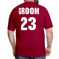 Load image into Gallery viewer, “Groom 23 #3”Unisex Classic T-Shirt - dark red
