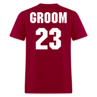Load image into Gallery viewer, “Groom 23 #3”Unisex Classic T-Shirt - dark red
