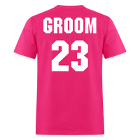 Load image into Gallery viewer, “Groom 23 #3”Unisex Classic T-Shirt - fuchsia
