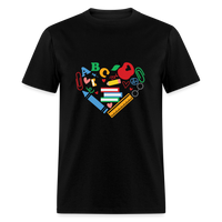 Load image into Gallery viewer, “Teacher Heart Items”-Unisex Classic T-Shirt - black
