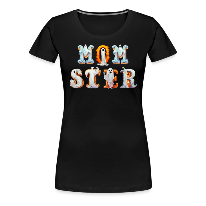 'Momster' Tee - black