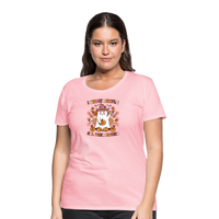 Load image into Gallery viewer, Women&#39;s &#39;I Ghost People All Year Round&#39; Premium Tee: The Ultimate Shirt for Selective Socialites - pink
